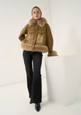 Giacca Gennifer denim ecopelliccia MARRONE Donna immagine n. 4
