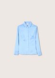 Camicia Conan effetto satin BLU FIORDALISO Donna immagine n. 4