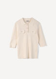 Polo Maddy maglia maniche 3/4 BEIGE LATTE Donna immagine n. 5