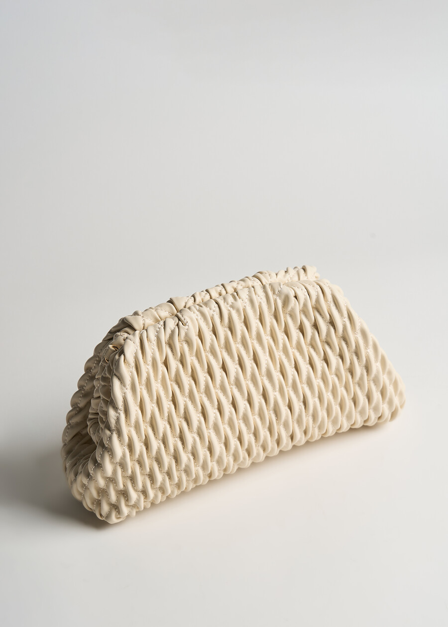 Bally embroidered pochette BEIGE LATTE Woman , image number 2