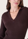 Maglia Manchester modello polo BEIGE LATTEMARRONE JAVA Donna immagine n. 2