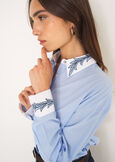 Camicia Chelsie a righe BLU CELESTE Donna immagine n. 2