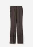 Pantaloni Jacqueline-L Lino e Viscosa MARRONE JAVAARANCIO CAROTENE Donna immagine n. 6