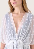 Clivia embroidered beachrobe BIANCO Woman image number 2