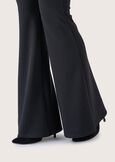 Pantalone Victoria in tessuto screp NERO BLACKROSSO SYRAH Donna immagine n. 5