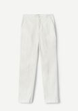 Alice bengaline trousers BLUBIANCO WHITEMARRONENERO BLACK Woman image number 5