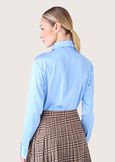 Camicia Conan effetto satin BLU FIORDALISO Donna immagine n. 3