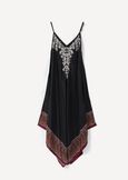 Abito Atolam Con Ricamo NERO BLACK Donna immagine n. 4