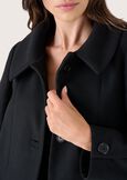 Cappotto in panno Sara NERO BLACK Donna immagine n. 2