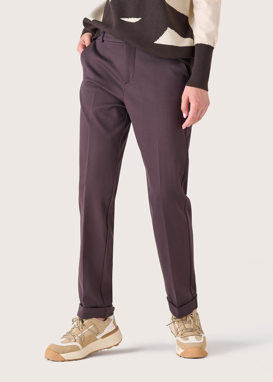 Pantalone Bella in punto Milano MARRONE CASTAGNANERO Donna , immagine n. 3