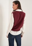 Gilet Gioel con paillettes GRIGIO MEDIUM GREYVIOLA VINACCIA Donna immagine n. 3