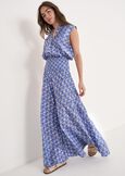 Pantaloni Poy A Gamba Larga BLU AVION Donna immagine n. 1