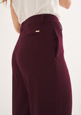Pantalone Giorgia-F in screppino VIOLA VINACCIA Donna immagine n. 4
