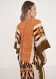 Kimono Chiasso Fantasia Etnica GIALLO GRANO Donna immagine n. 4