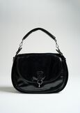 Borsa Broken in ecopelle lucida NERO Donna immagine n. 3