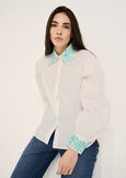 Cloe puff sleeve shirt BIANCO WHITE Woman image number 1