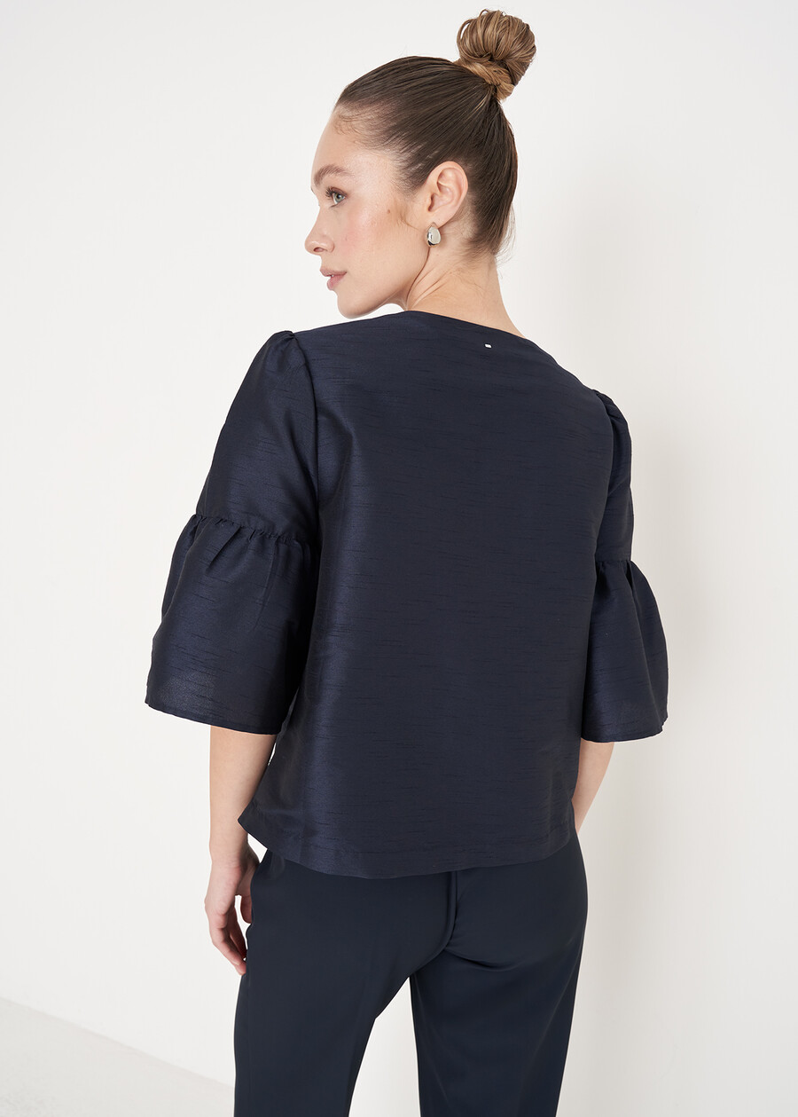 Camicia modello giacca Coras BLUE OLTREMARE  Donna , immagine n. 3