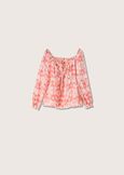 Sheryl printed blouse ROSSO LIPSTICK Woman image number 4