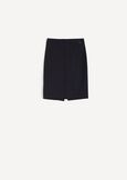 Gladys bi-stretch pencil skirt NERO BLACKBEIGE GESSOBLU Woman image number 7
