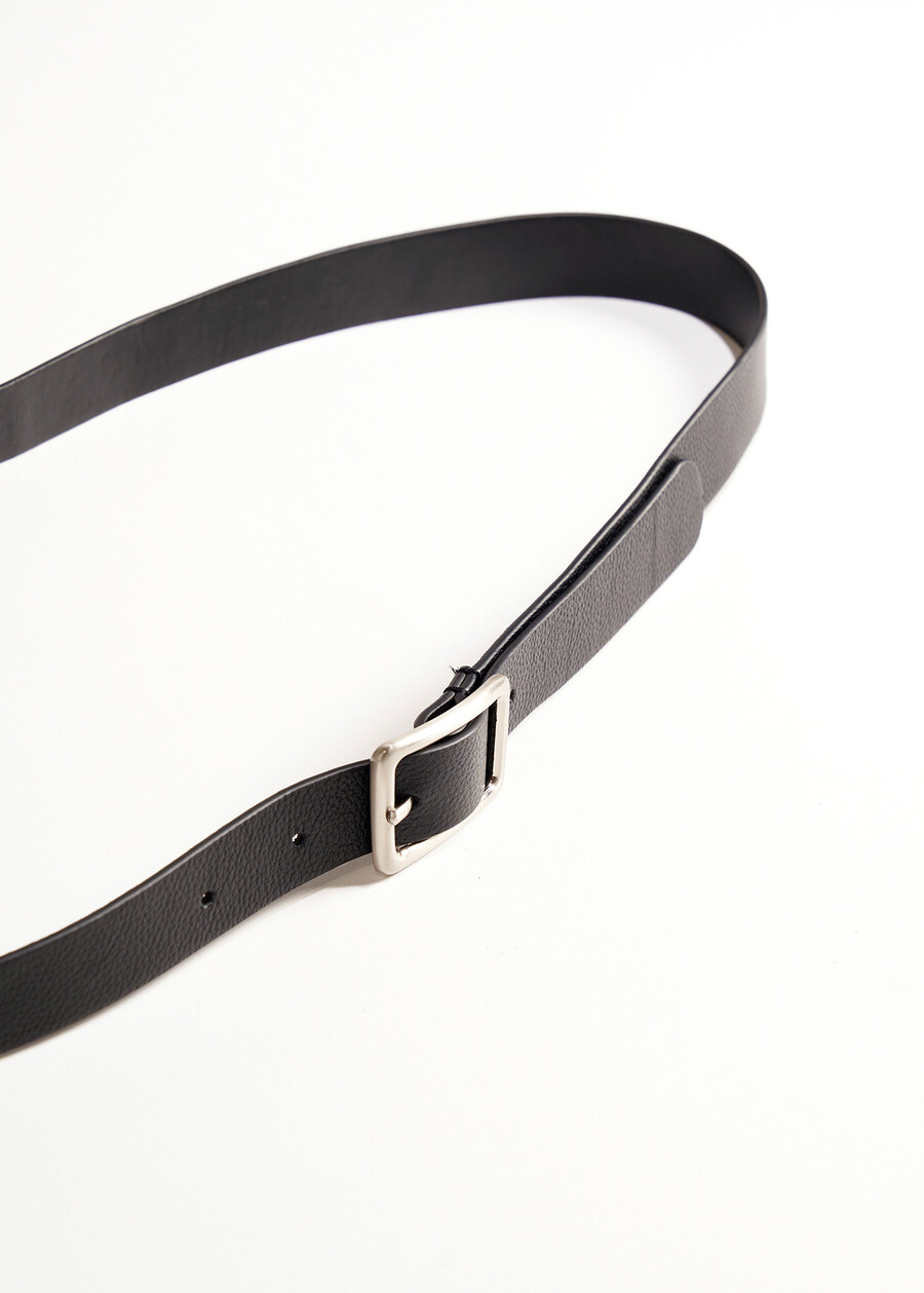 Cintura Cometa in vera pelle NERO BLACKMARRONE CAFFE Donna , immagine n. 2