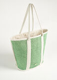 Borsa shopping Bossa in ecopelle VIOLA MAGENTAVERDE GARDEN Donna immagine n. 3