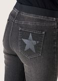 Kelly denim trousers GRIGIO DARKGREYDENI DENIM Woman image number 5