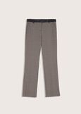 Clair houndstooth trousers NERO Woman image number 5