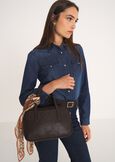 Bessie faux leather duffle bag NERO BLACKMARRONE CAFFE Woman image number 1