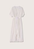 Clivia embroidered beachrobe BIANCO Woman image number 4