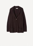 Cardigan giacca Cloe MARRONE CAFFEGRIGIO PERLA Donna immagine n. 4