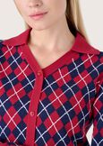 Money cardigan style jersey BLU LAGUNA Woman image number 2