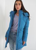 Piumino Palmer con cappuccio staccabile ROSSO MAGENTAVERDE PAVONE Donna immagine n. 2