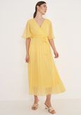 Amory Georgette Midi Dress GIALLOZAFFIBLUE TURCHESE Woman image number 2