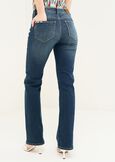 Jeans Cindy flare con spacco DENIM DARK DENIMDENIM MEDIUM DENIM Donna immagine n. 4