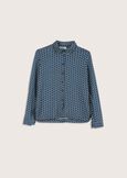 Alessia knitted shirt BLU COBALTO Woman image number 4