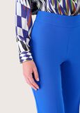 Vicrtoria technical fabric trousers BLU ELETTRICO Woman image number 3