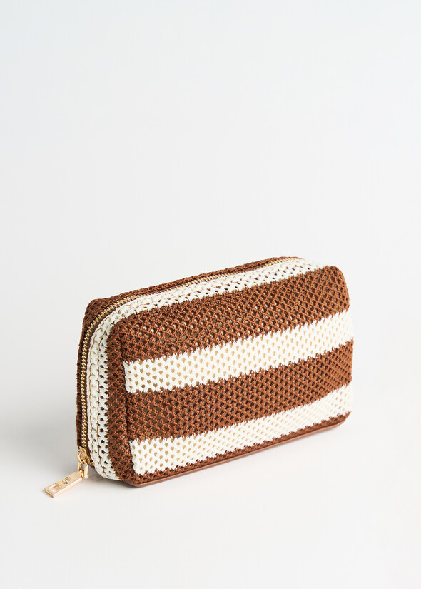 Beauty Bondy a righe in rete MARRONE Donna null