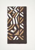 Senta 100% cutro foulard MARRONE Woman image number 2