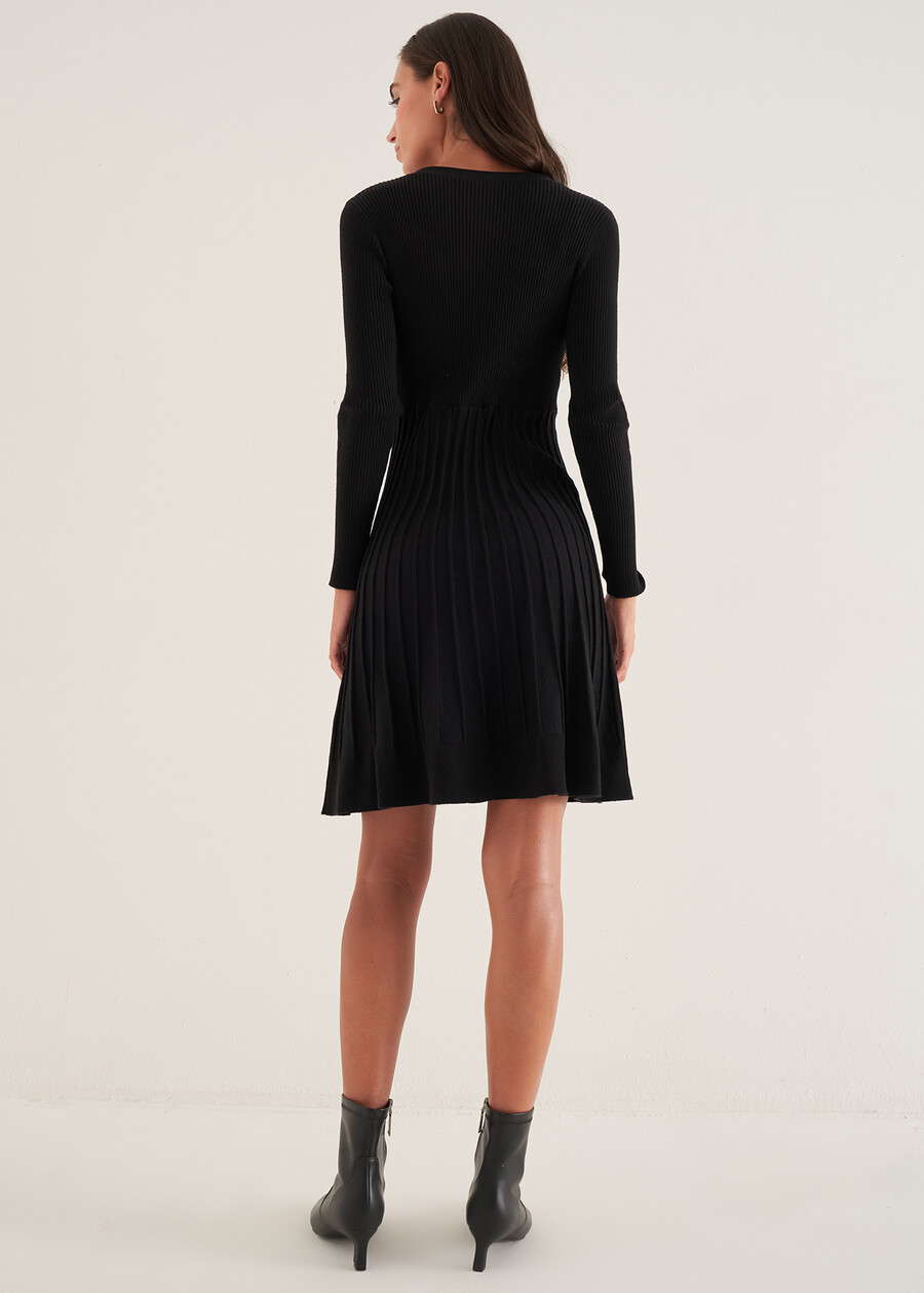 Abito Arthur in maglia NERO BLACK Donna , immagine n. 4