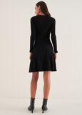Abito Arthur in maglia NERO BLACK Donna immagine n. 4