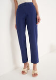Pantaloni Puma Taglio Uomo BIANCO WHITEBLUE OLTREMARE  Donna immagine n. 2