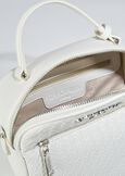Bauletto Byl in ecopelle BIANCO WHITEBLU CELESTENERO BLACK Donna immagine n. 3