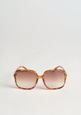 Eco-poly Seventies sunglasses MARRONE Woman image number 3