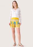 Bermuda Bihar 100% viscosa GIALLO MAIS Donna immagine n. 1
