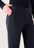 Pedra trousers in Milano stitch NERO BLACK Woman image number 3