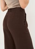 Paky wide-leg tailored trousers MARRONE Woman image number 6