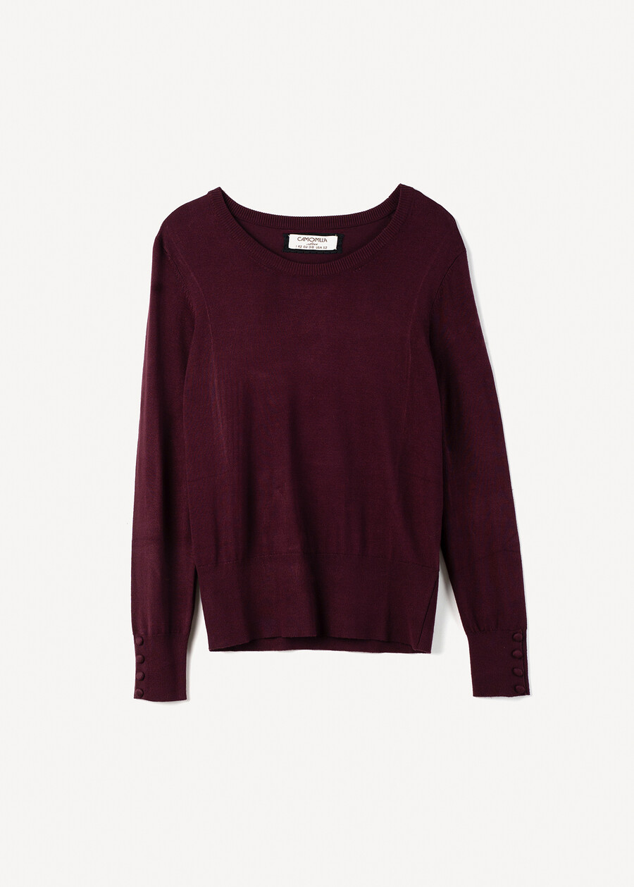 Maglia Melody girocollo BLU MIDNIGHTCELESTE FIORDALISOVIOLA VINACCIAROSA Donna , immagine n. 5