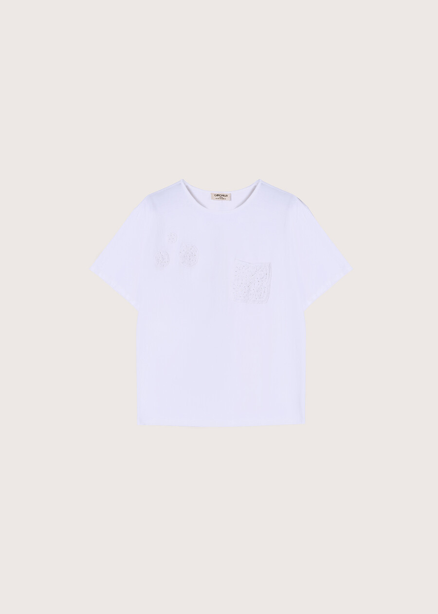 T-shirt Story 100% cotone BIANCO WHITE Donna , immagine n. 4