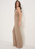 Pantaloni Pony In Maglia Lurex BEIGE SABBIA Donna immagine n. 3
