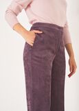 Corduroy Velvet  Suit GRIGIO CENEREVIOLA PURPLE Woman image number 7